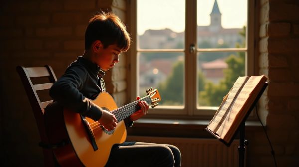Comment progresser rapidement en cours de guitare à Grenoble